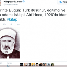 Kitapyurdu'nun iskilipli Atıf'a rahmet dilemesi